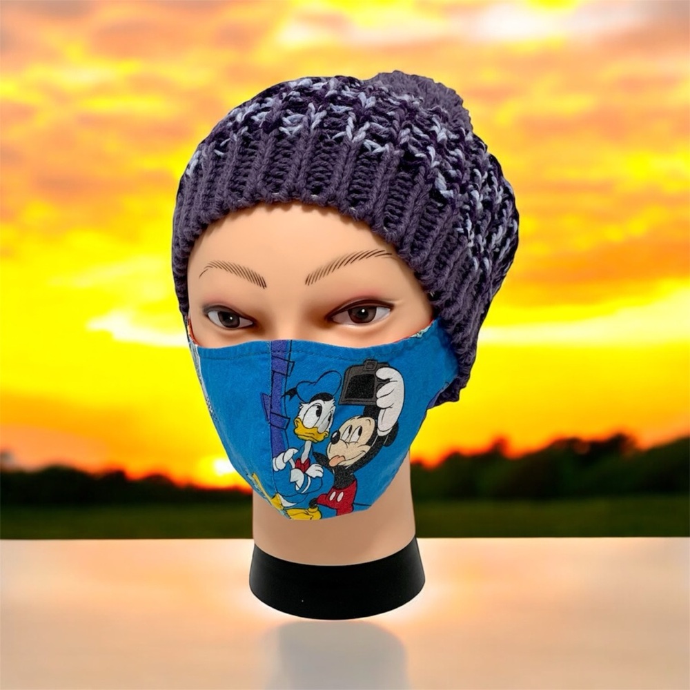Washable & Reusable #SELFIE Printed Face Mask